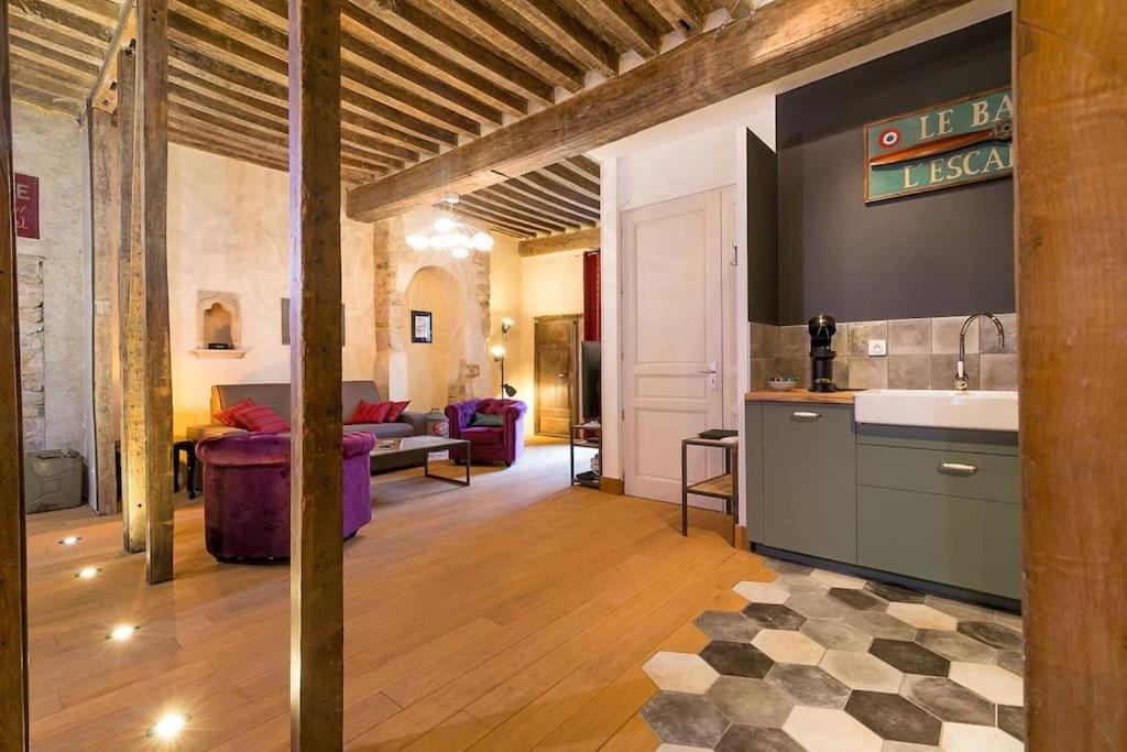 L'Escale Apartment Dijon Bagian luar foto